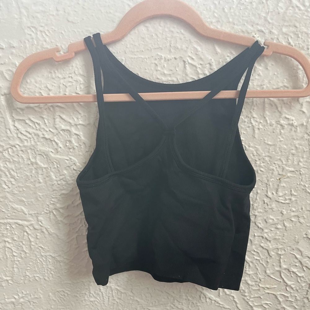 Athleta crop top- strappy back